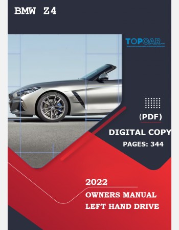 bmw z4 2022 owners manual